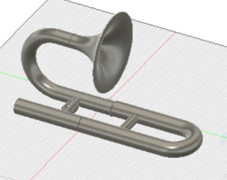 Piccolo Trombone Updated (mini trombone)