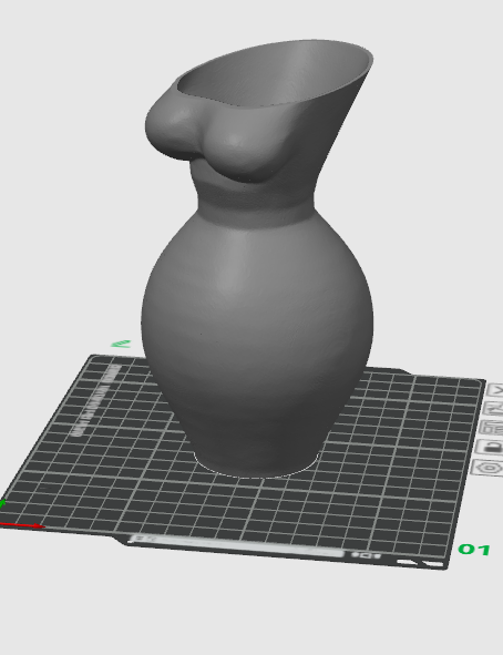 Vase Frau free commercial licence