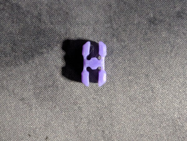 fidget gear cube, modified peg