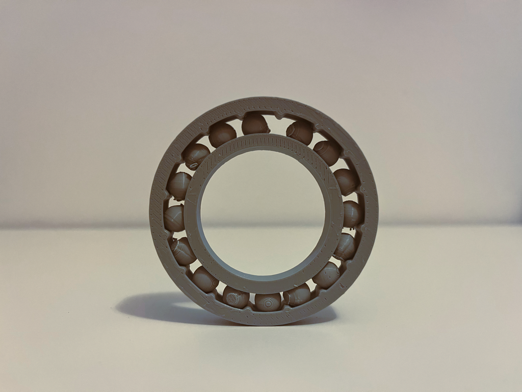 Print in place 16008 ball bearing