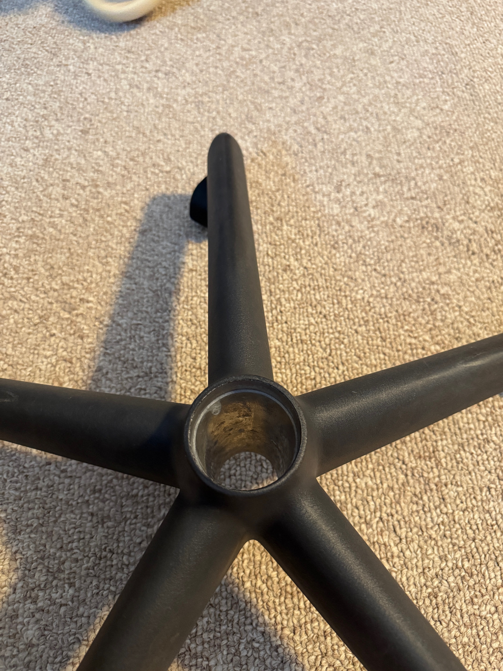 Christmas tree mount bushing for desk chair