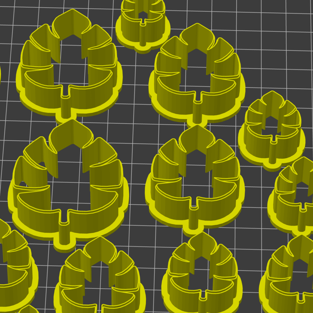 Tropical leaf cutter set