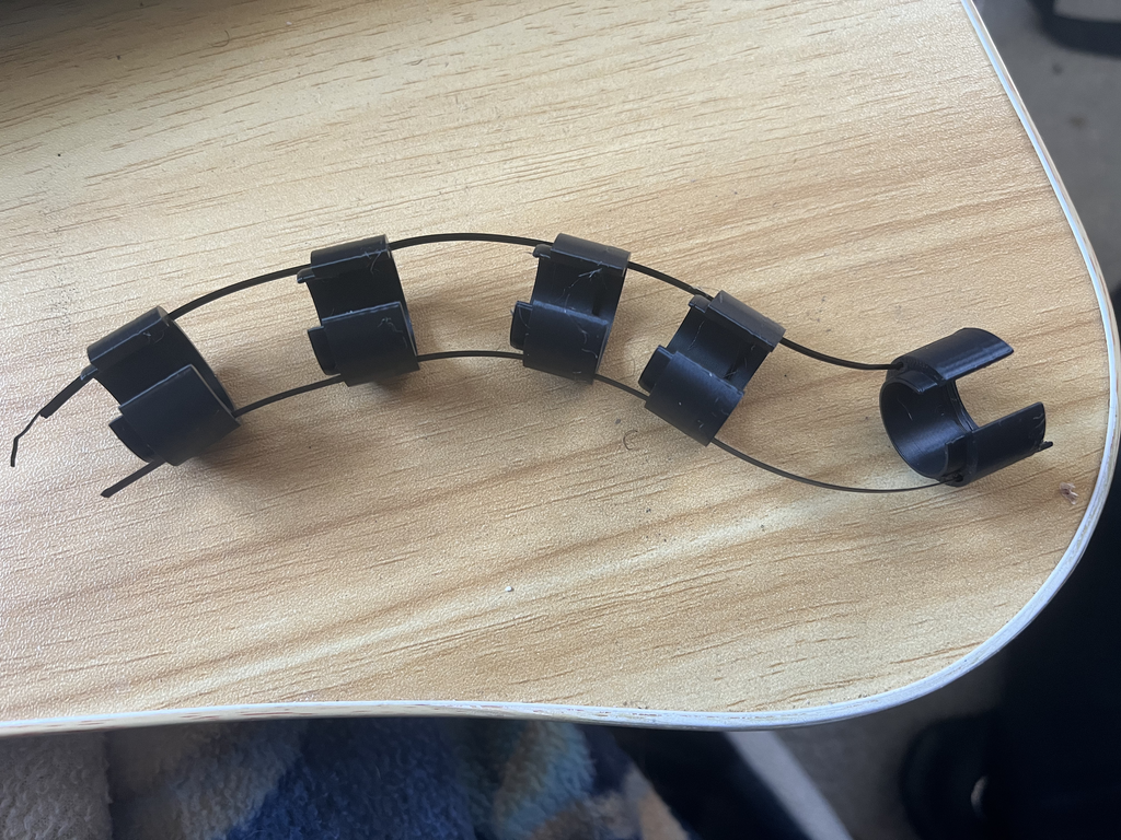 Purge Line Cable Spine