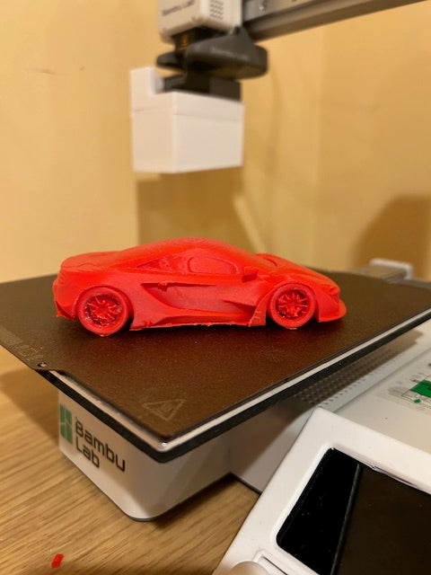 simple race car