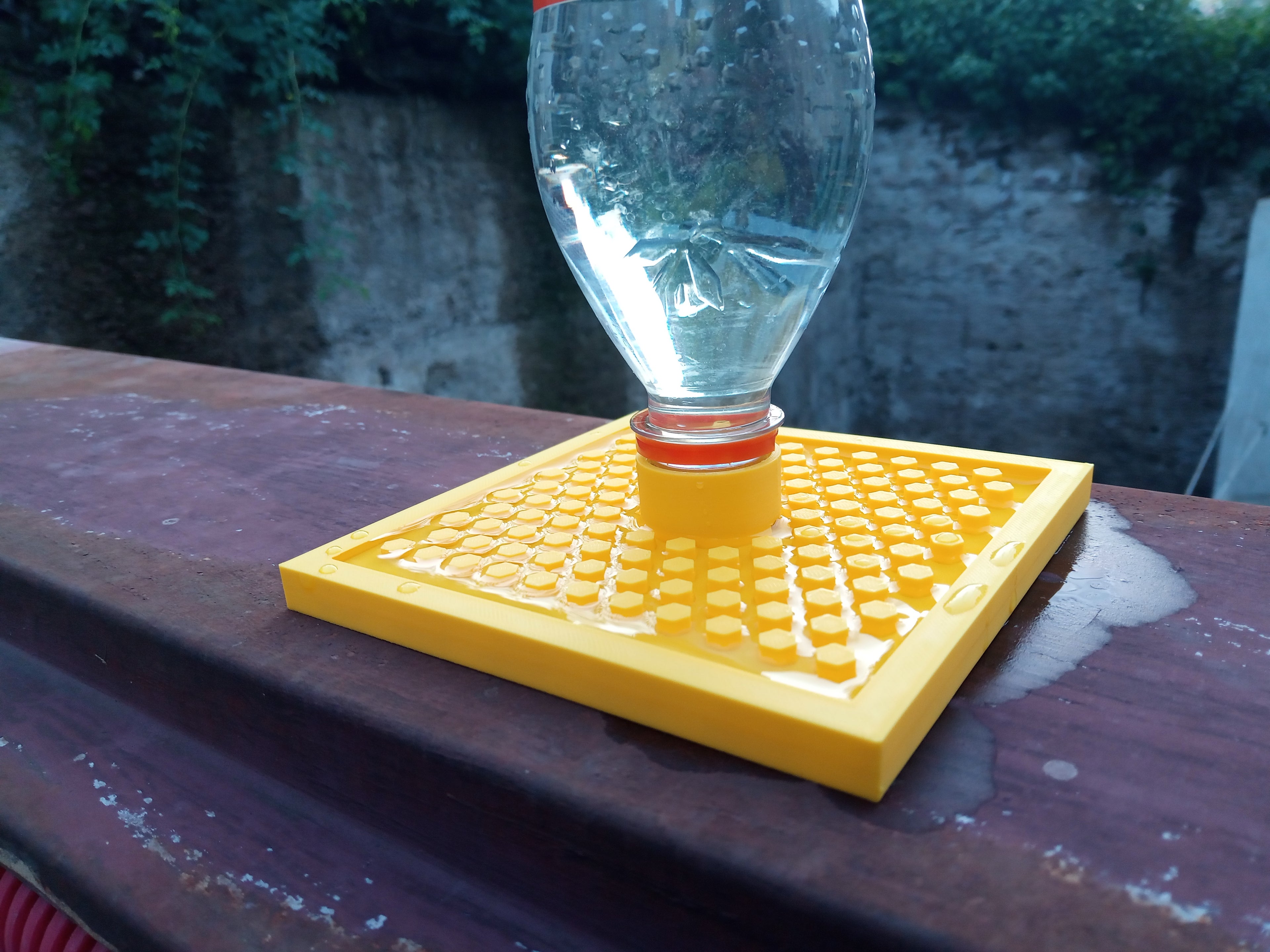 Bees bootle drink platform