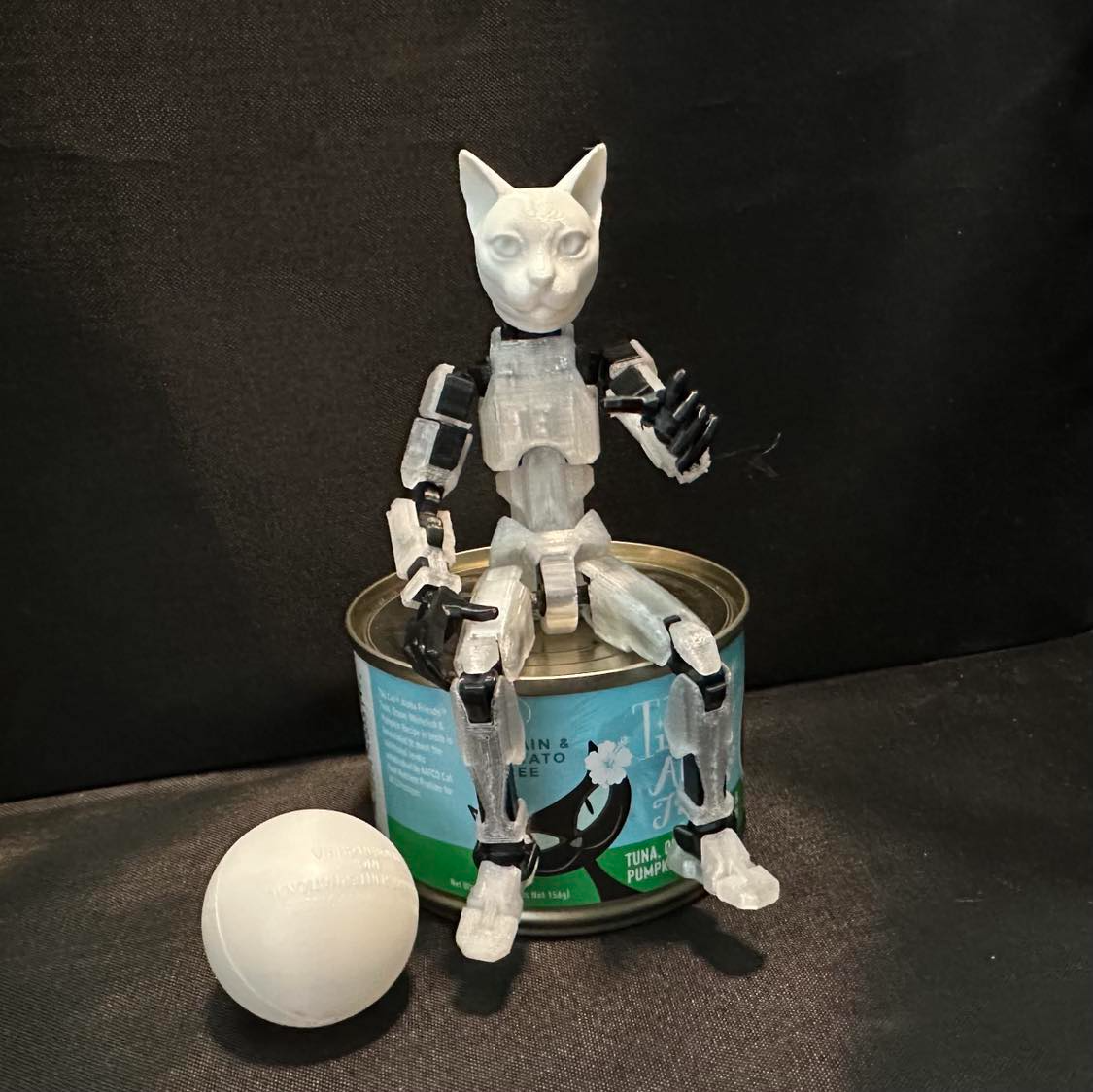 Cat Head For Dummy 13 Articulated Figure