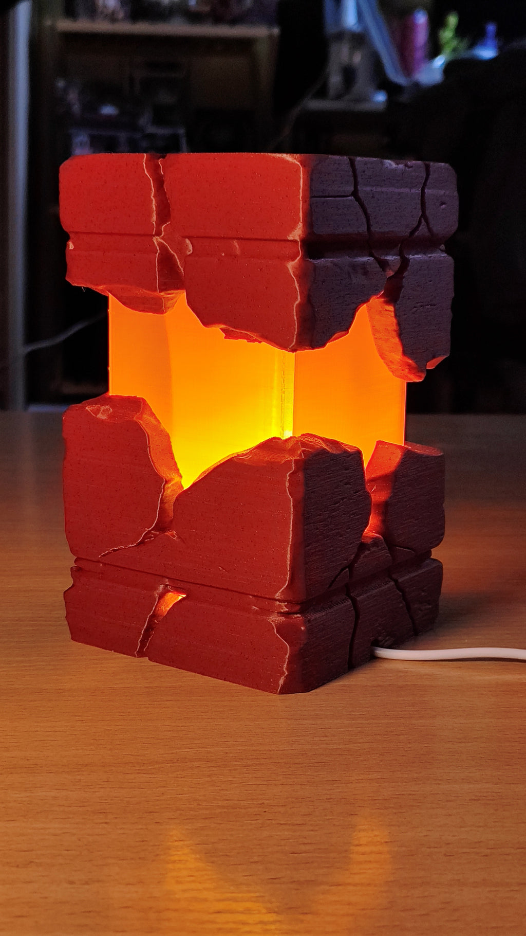 Brick Lamp [Led Kit 001]