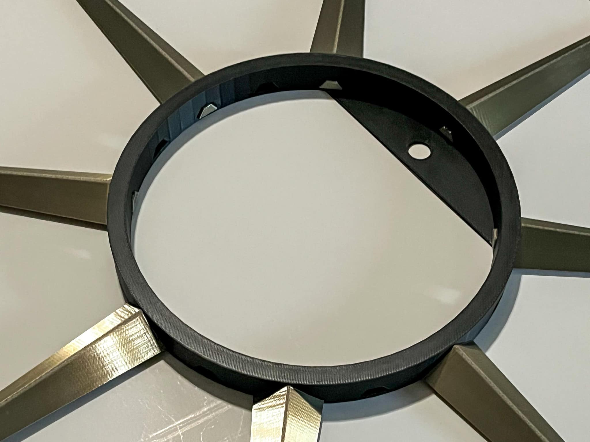 MCM Greenstamp Starburst Clock