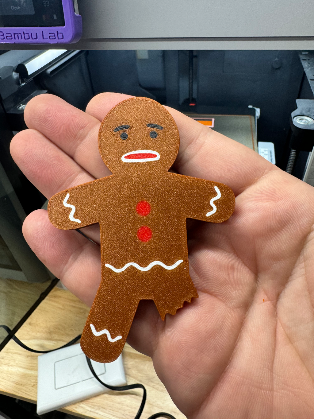 Gingerbread Fridge Magnets