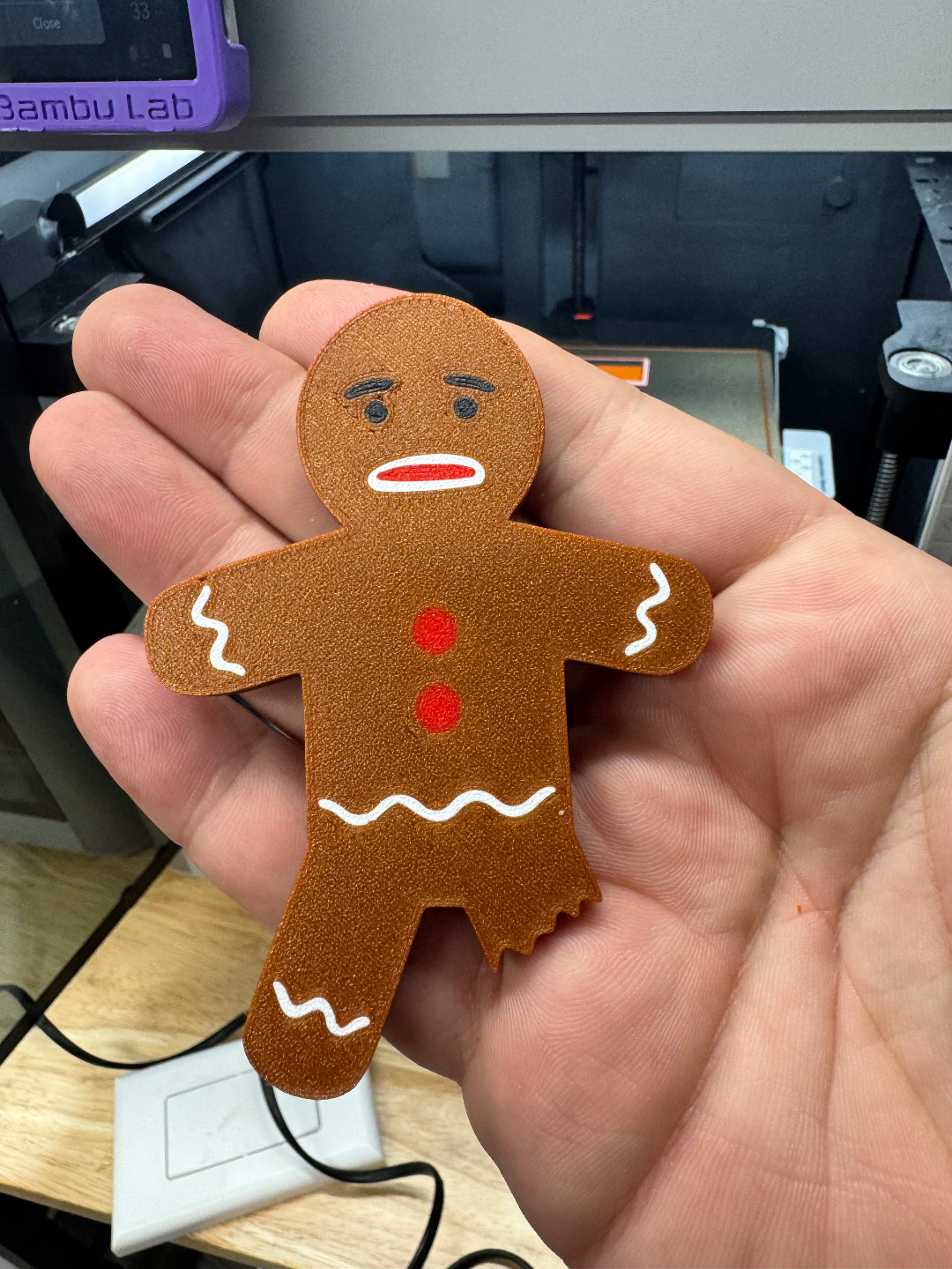 Gingerbread Fridge Magnets