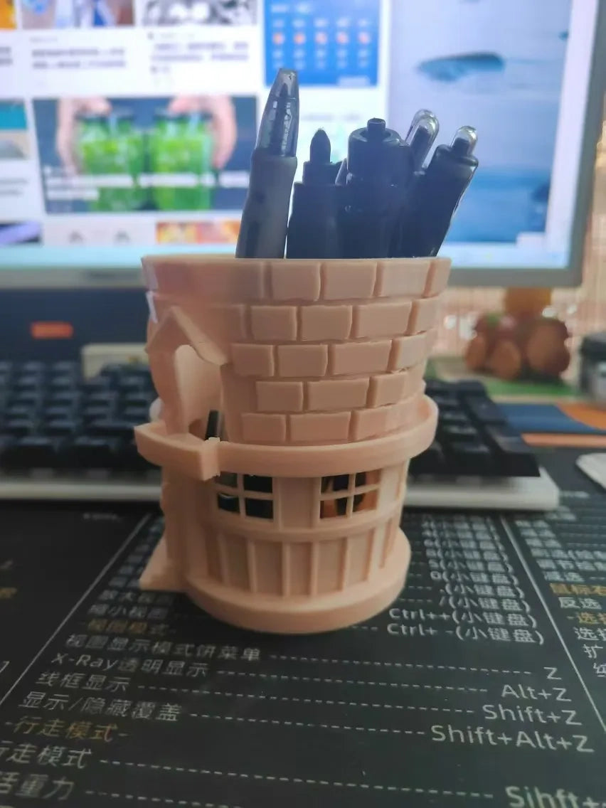笔筒，奶茶杯套