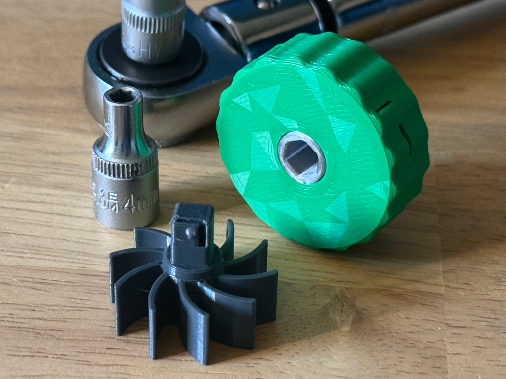 Ratcheting Torque Wrench for Nozzle by Bondtech