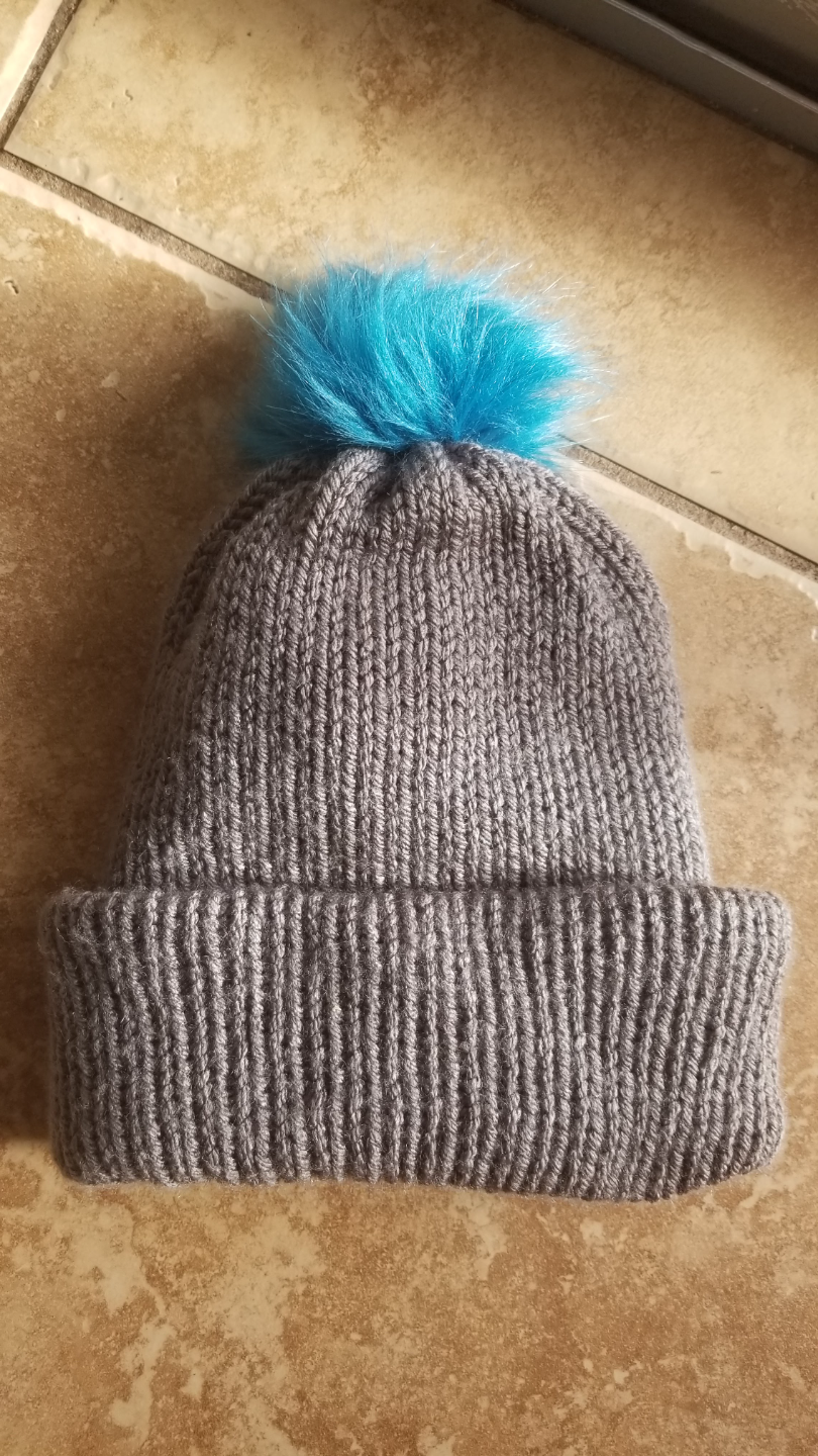 Button for hat pom-pom