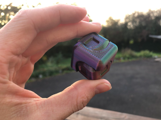 Spin Cube (Print in Place) 0.2mm nozzle