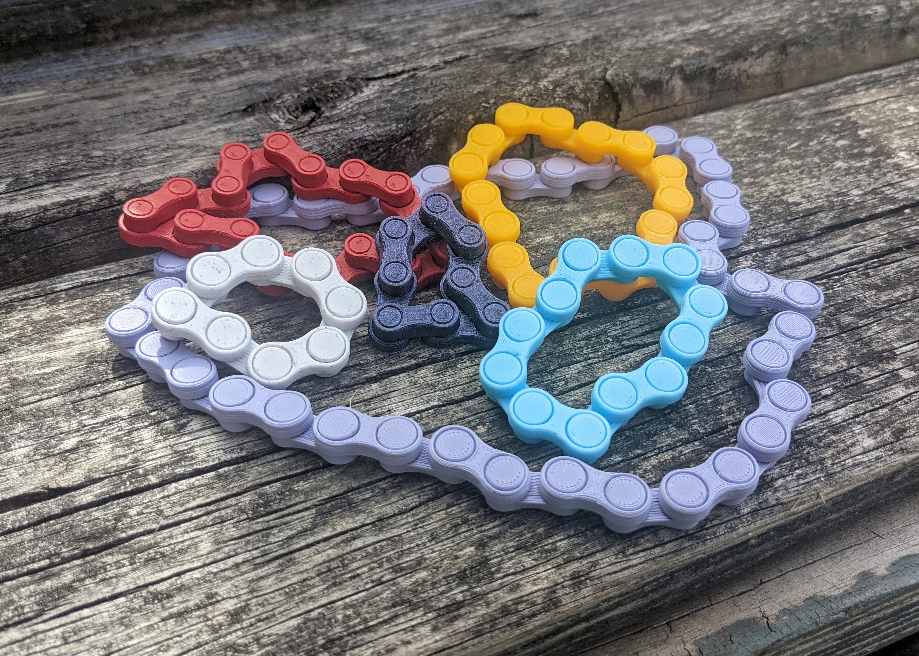 Chain Link Fidget (Print-In-Place)