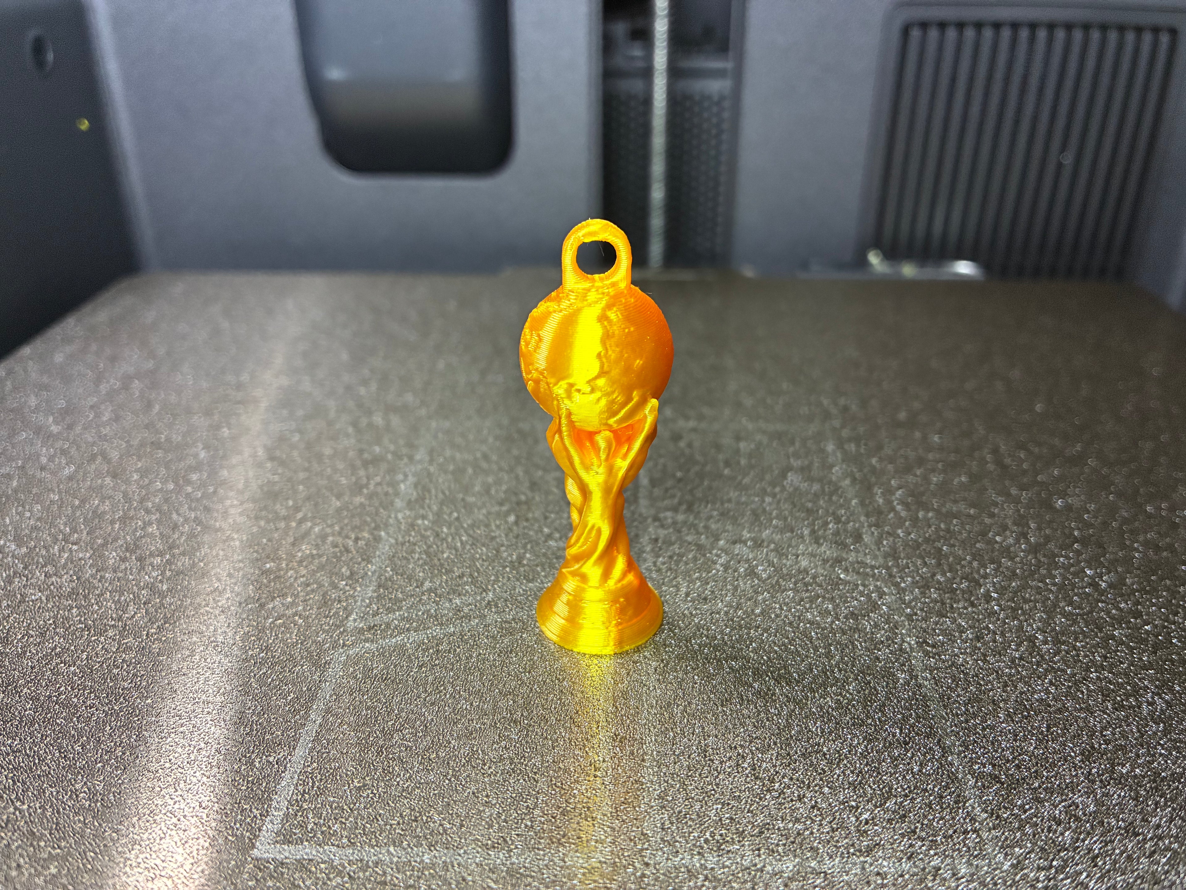 World Cup Trophy Keychain (Public Domain)