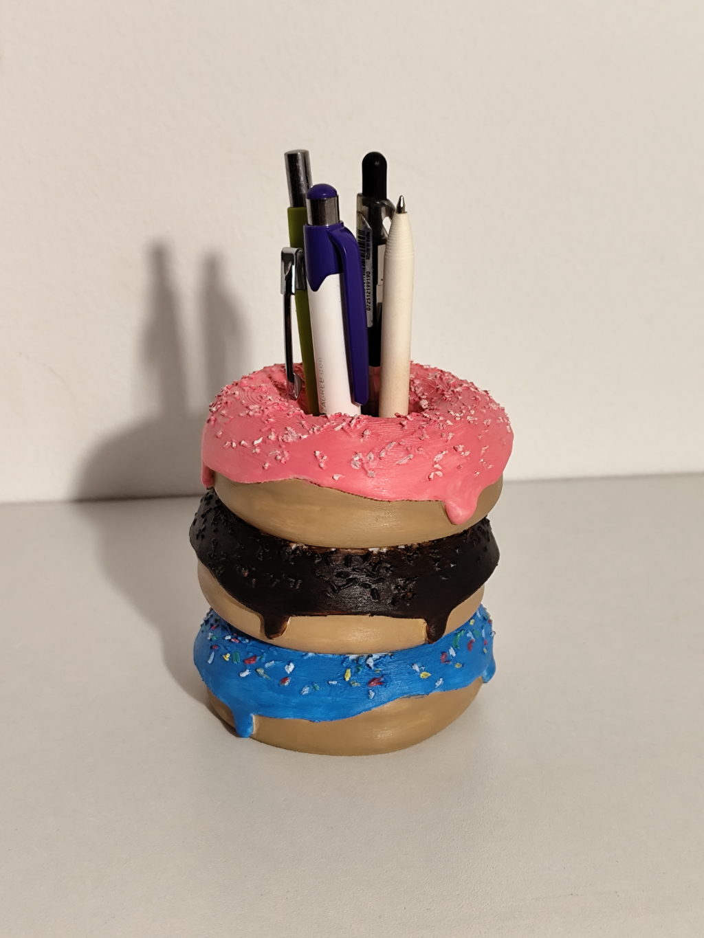 Stacked Donuts Pen/Pencil Holder