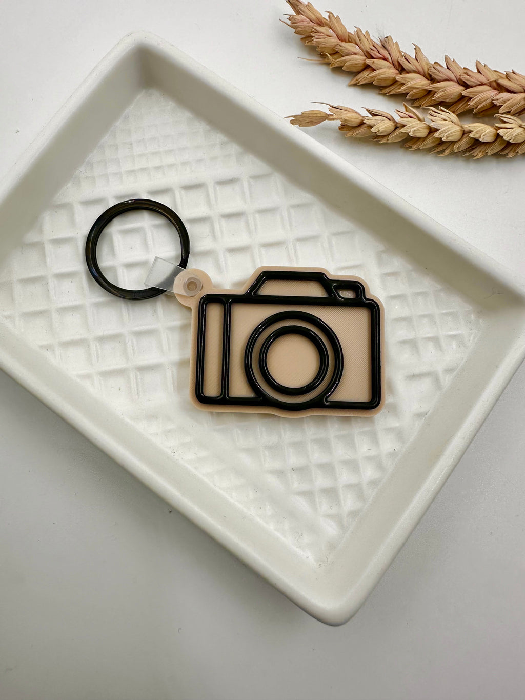 NFC camera keychain