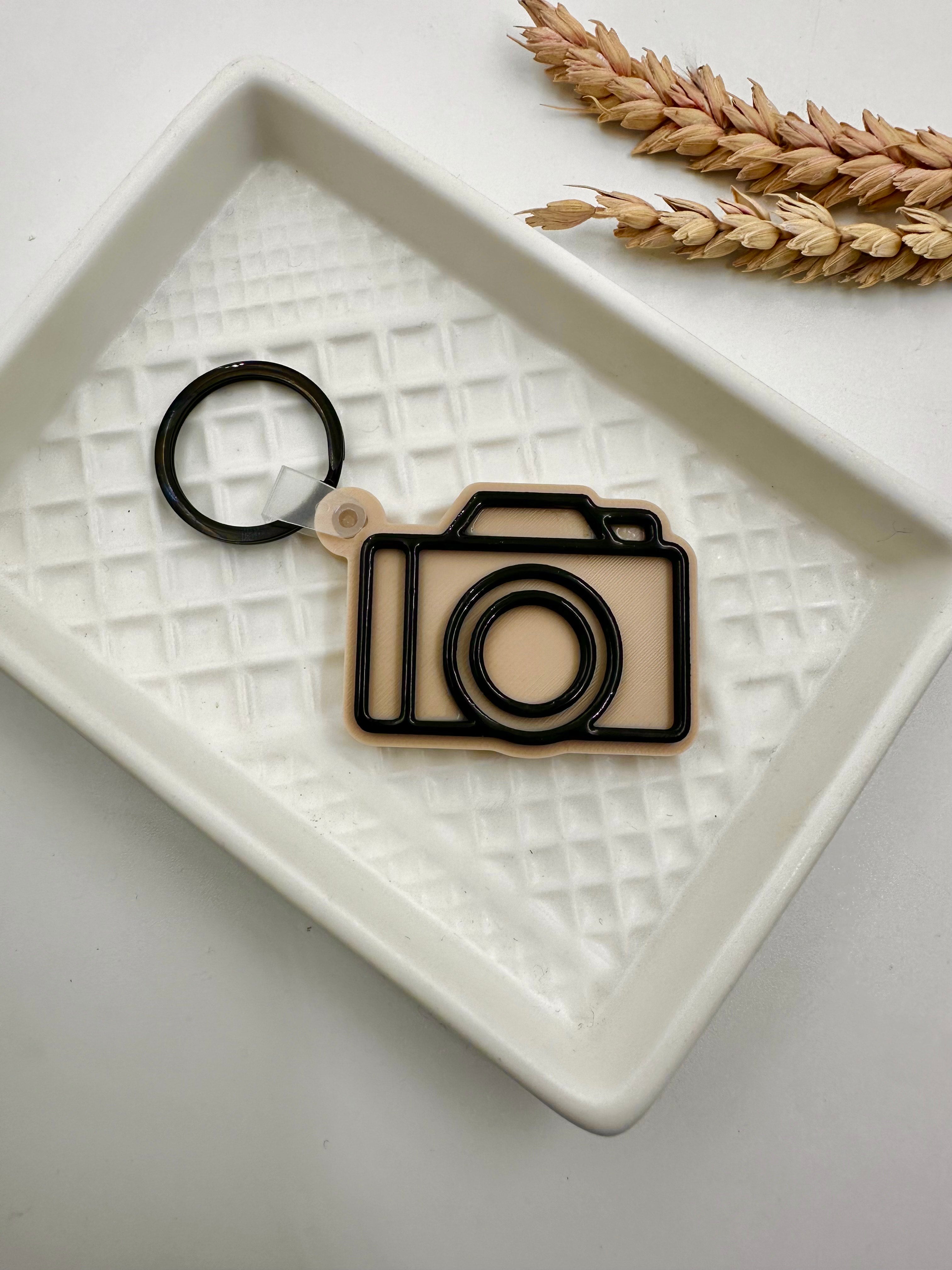 NFC camera keychain