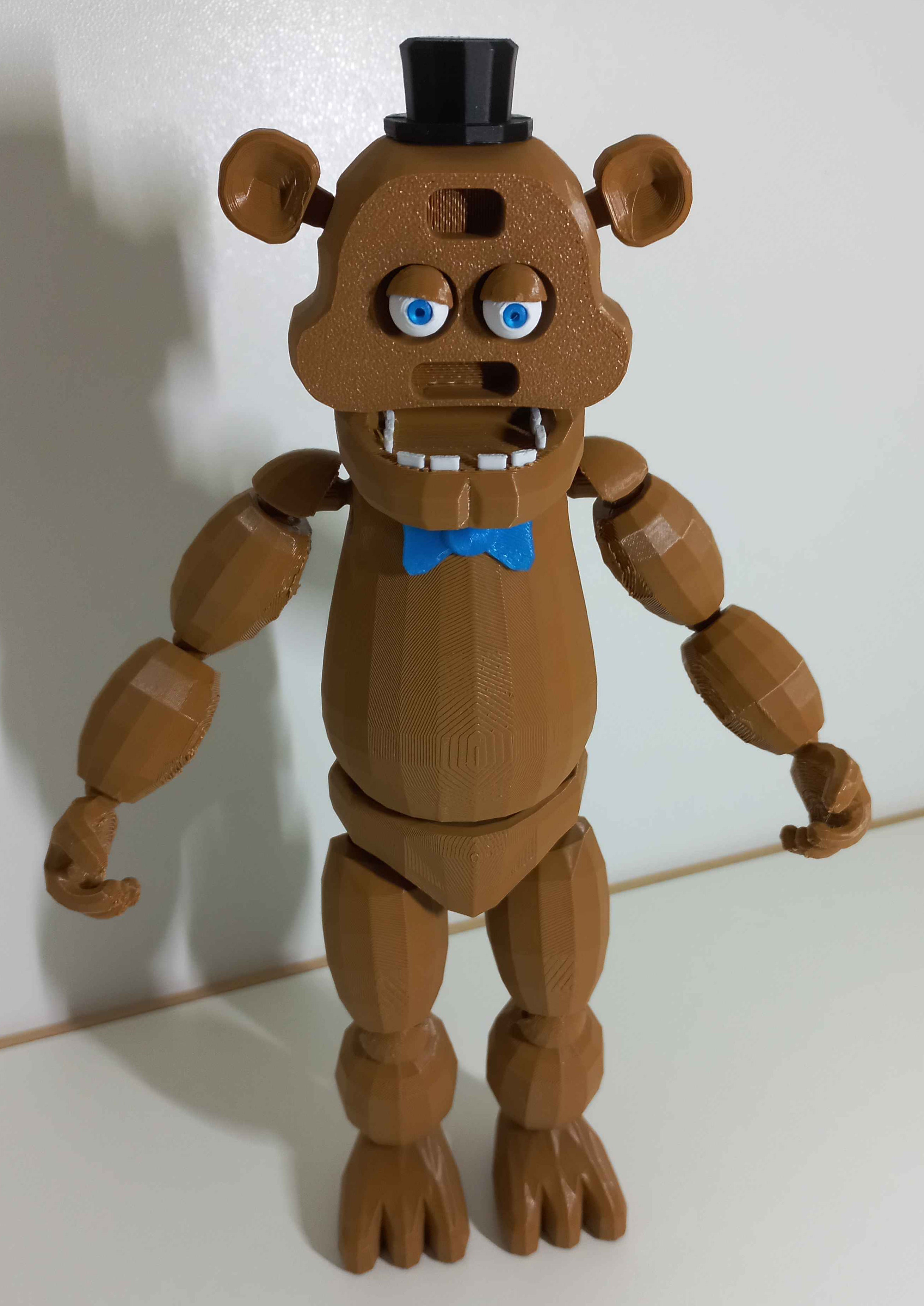 Single Extruder/Multi Part FNAF Freddy (fusion360)