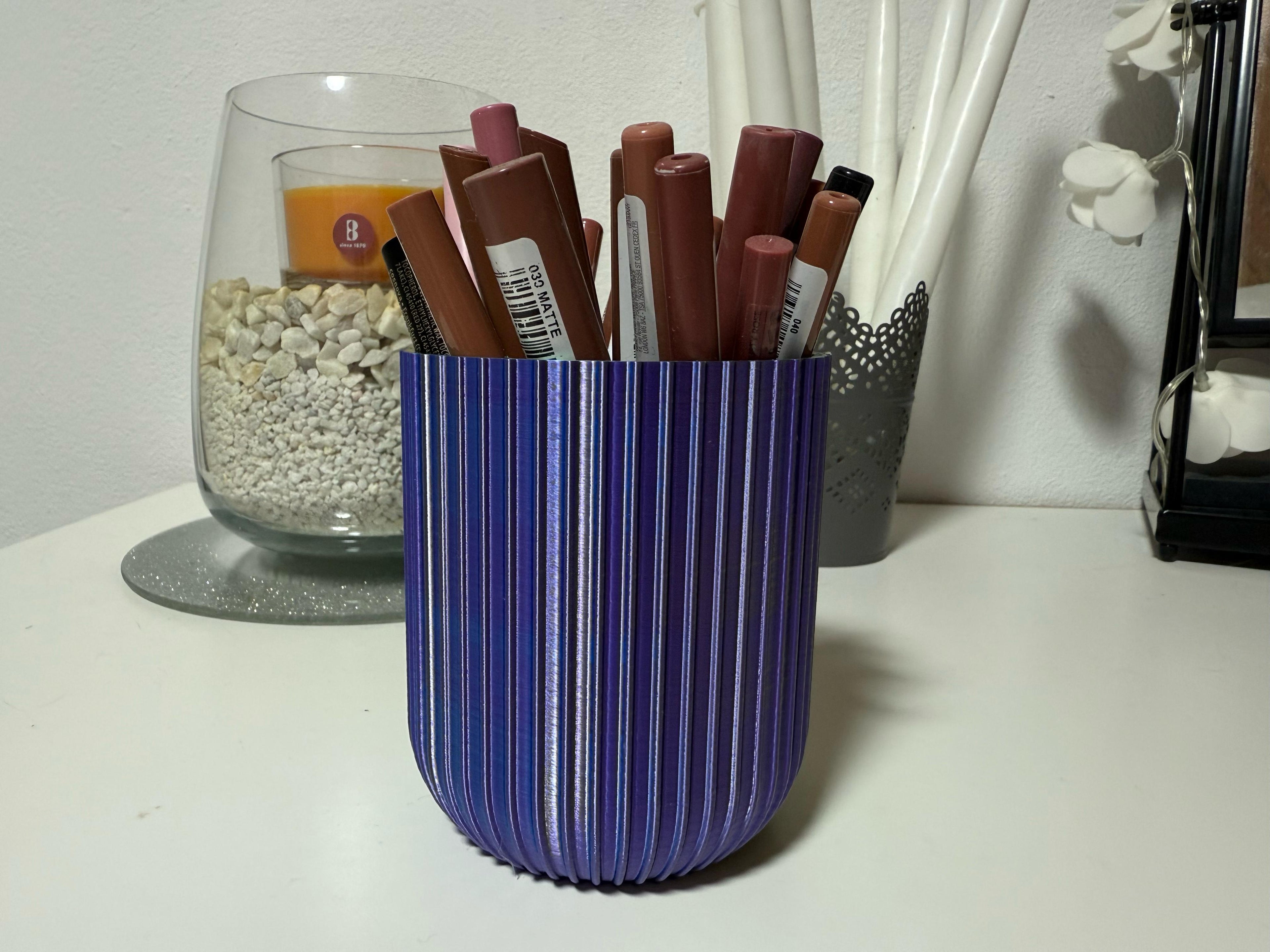 Makeup Behälter Organizer Pinselhalter Vase