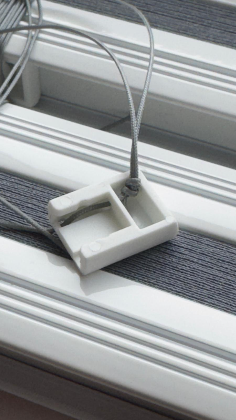 Plisart Plisse Blind internal window brackets