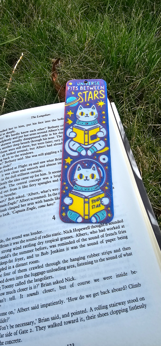 Space Cat Bookmark