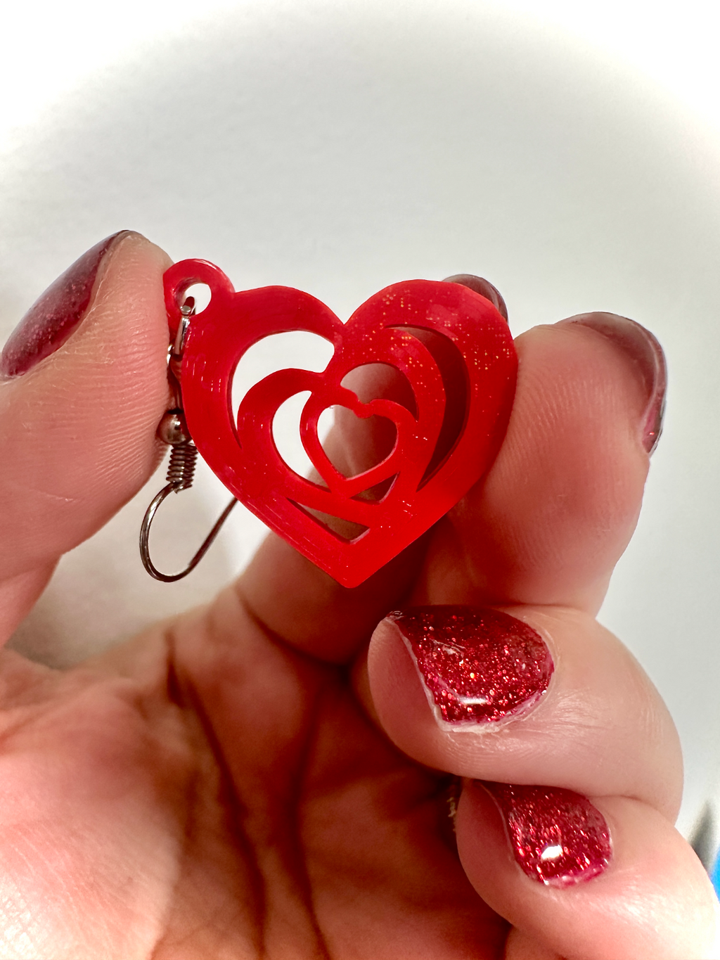 Heart Earrings for Valentine's Day