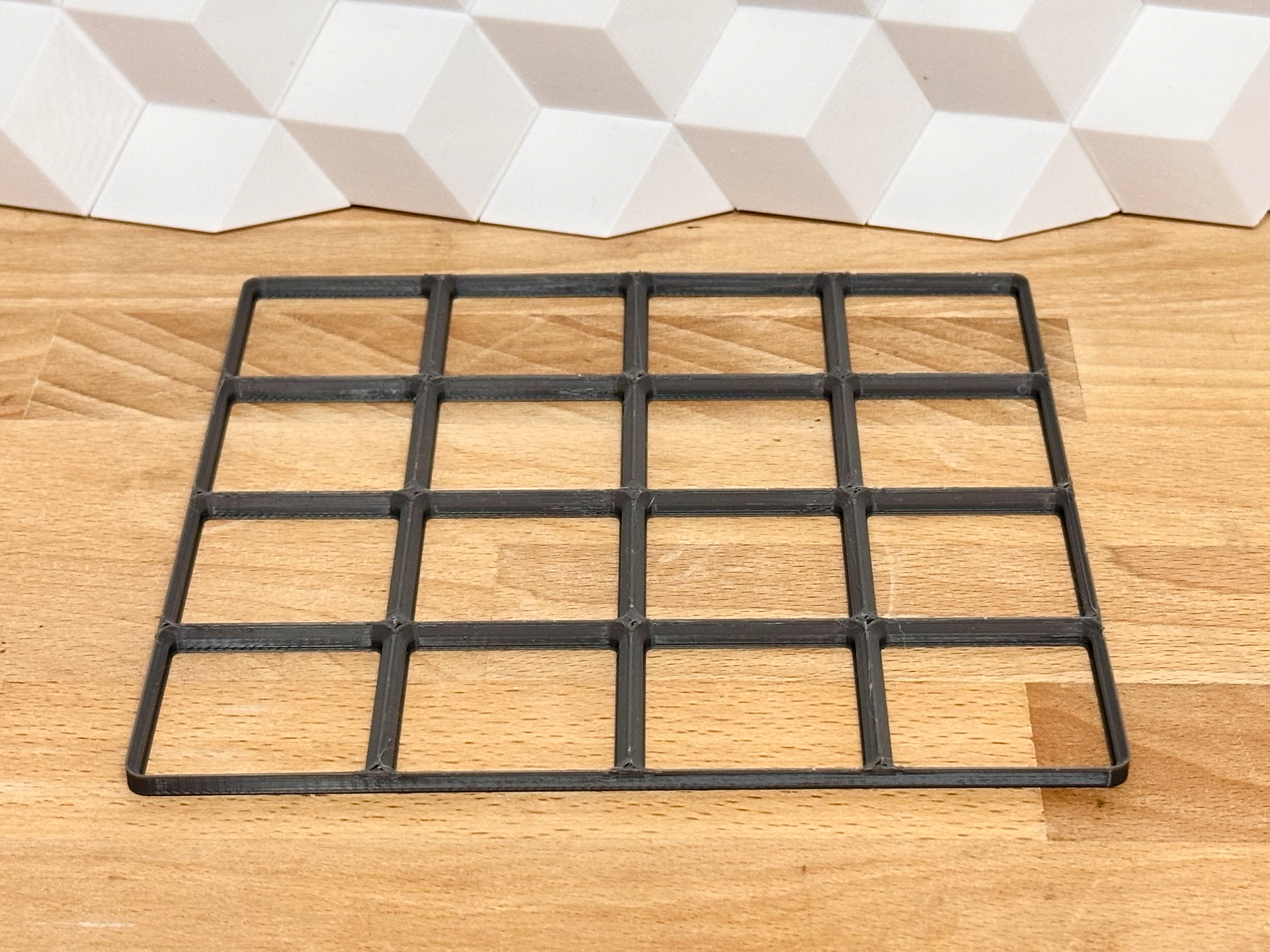 Gridfinity Baseplate (Quick lite, less filament)