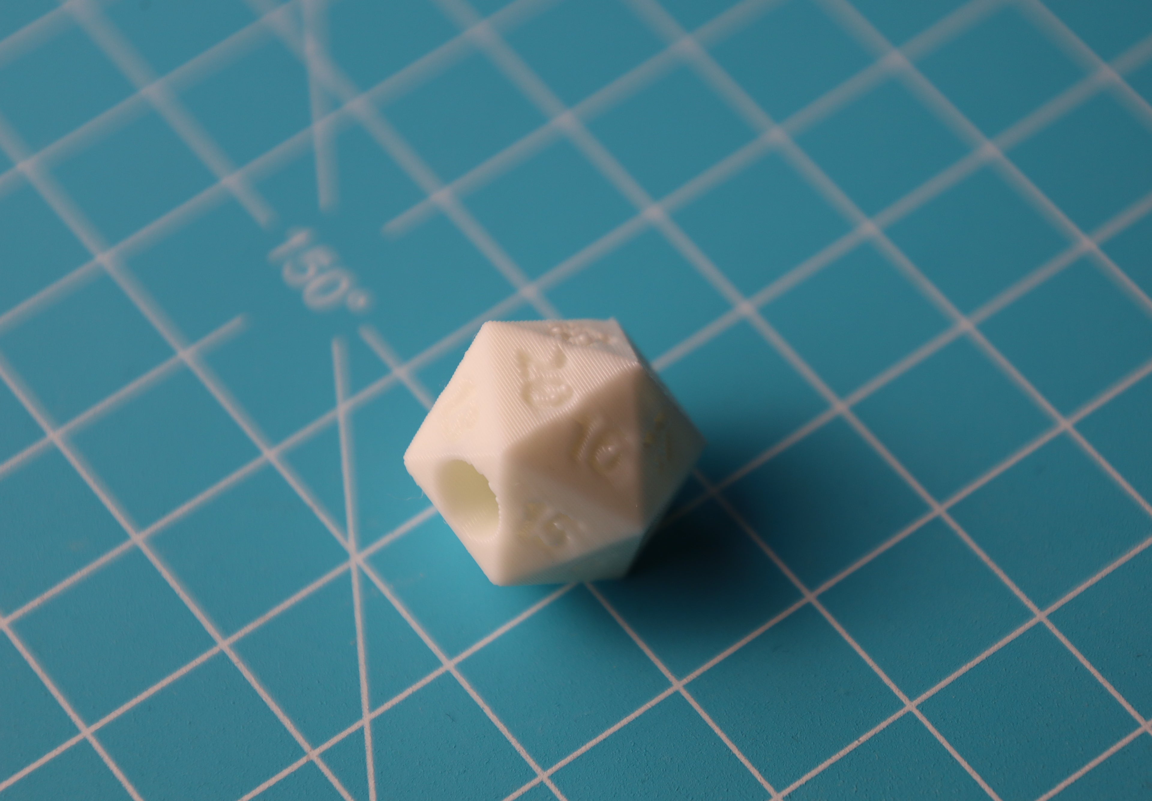 D20 Dice Beads (with numbers)