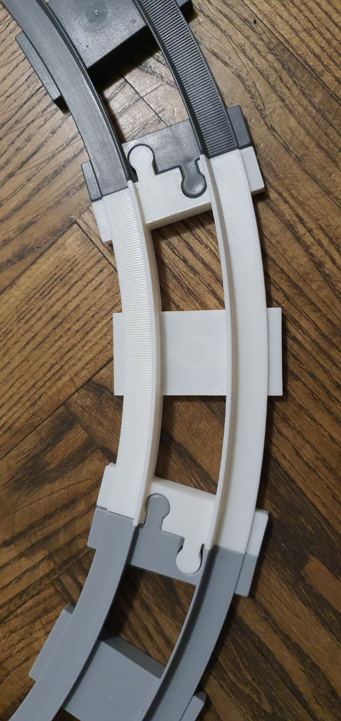 BRICK DUPLO TRAIN CURVE RAIL