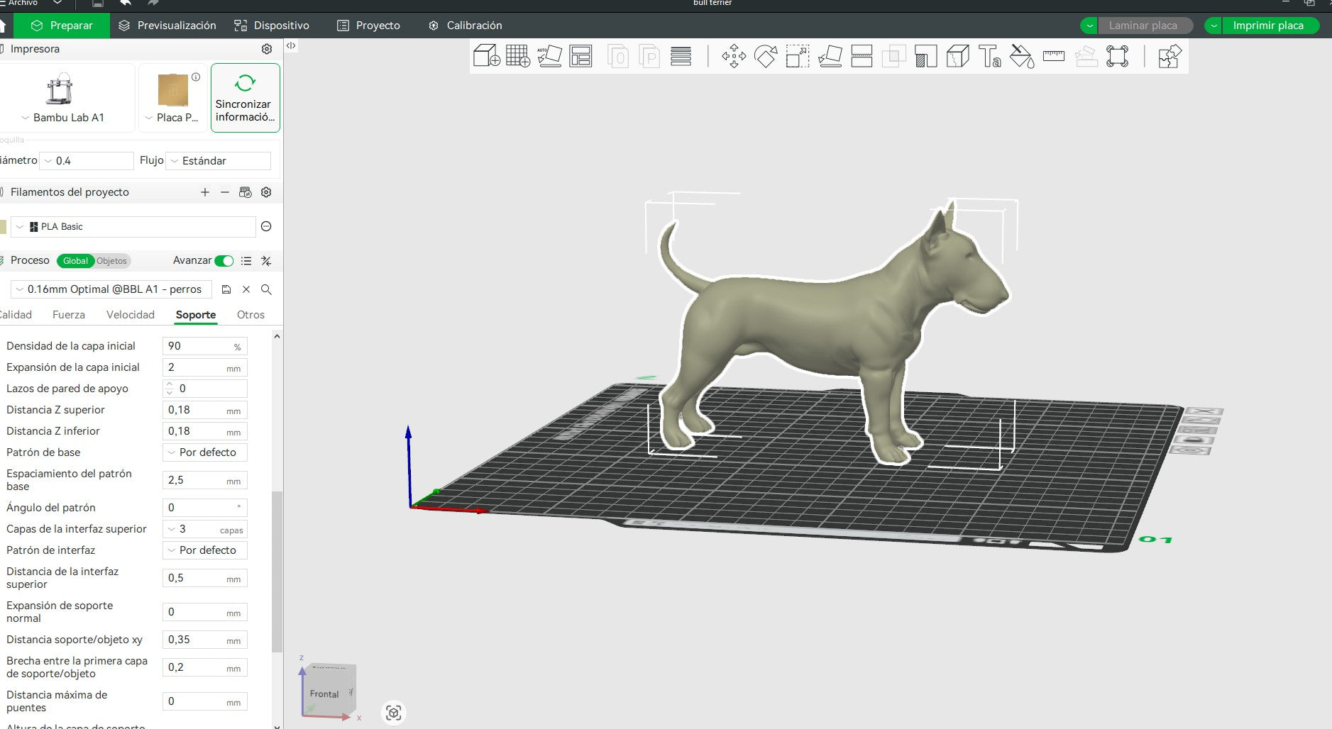 BULL TERRIER (Realista)