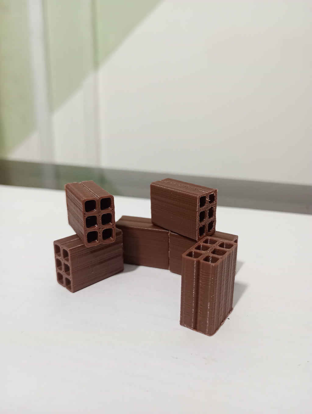 Tijolo de construção 6 furos - construction brick