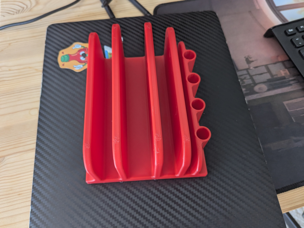 Vertical Laptop Stand Holder
