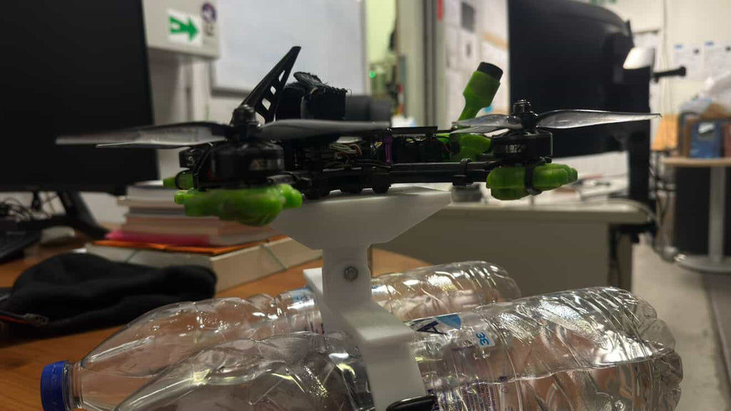 FPV Drone Launch Pad with Water Bottle Ballast