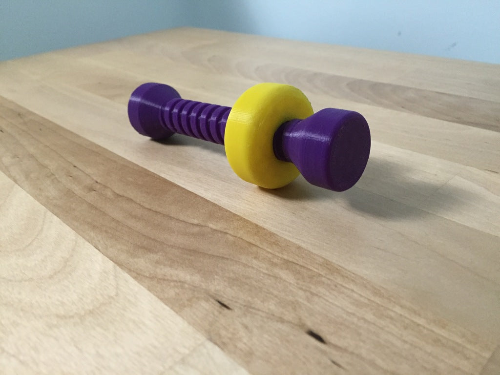 Captive nut puzzle
