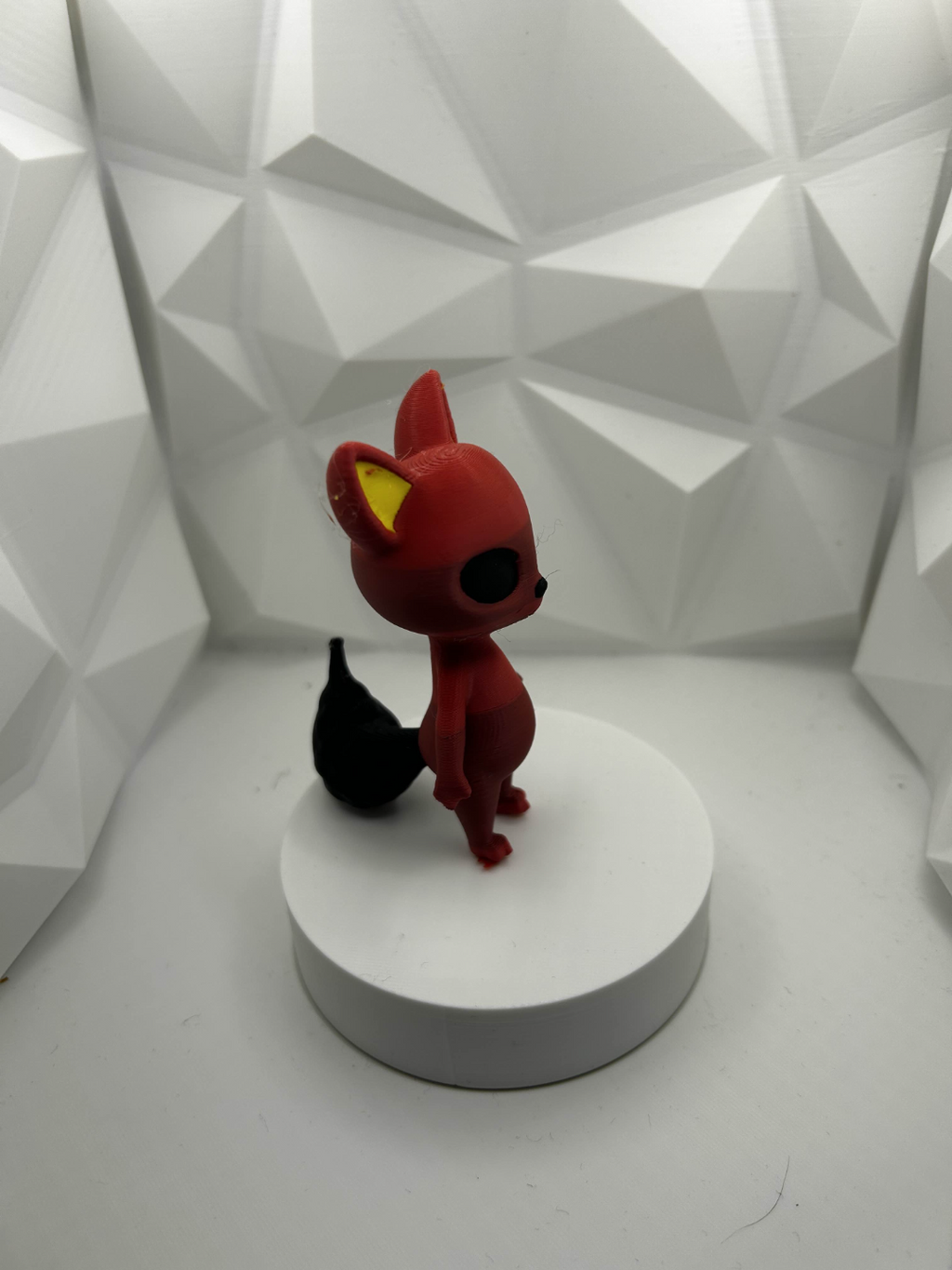 Alien-Fox Hybrid Creature - Cute 3D Print