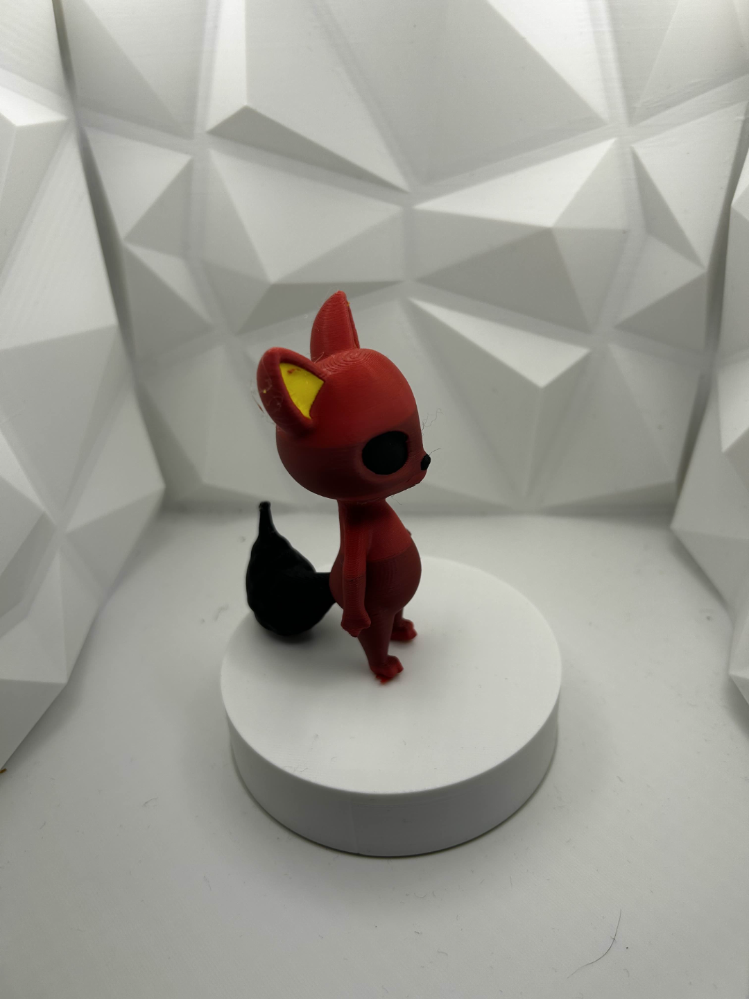 Alien-Fox Hybrid Creature - Cute 3D Print