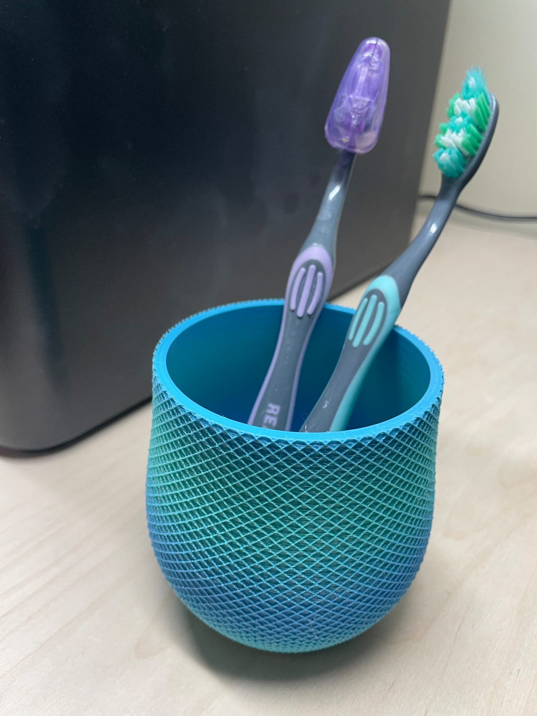 Strip Pen or Make up Brush Holder