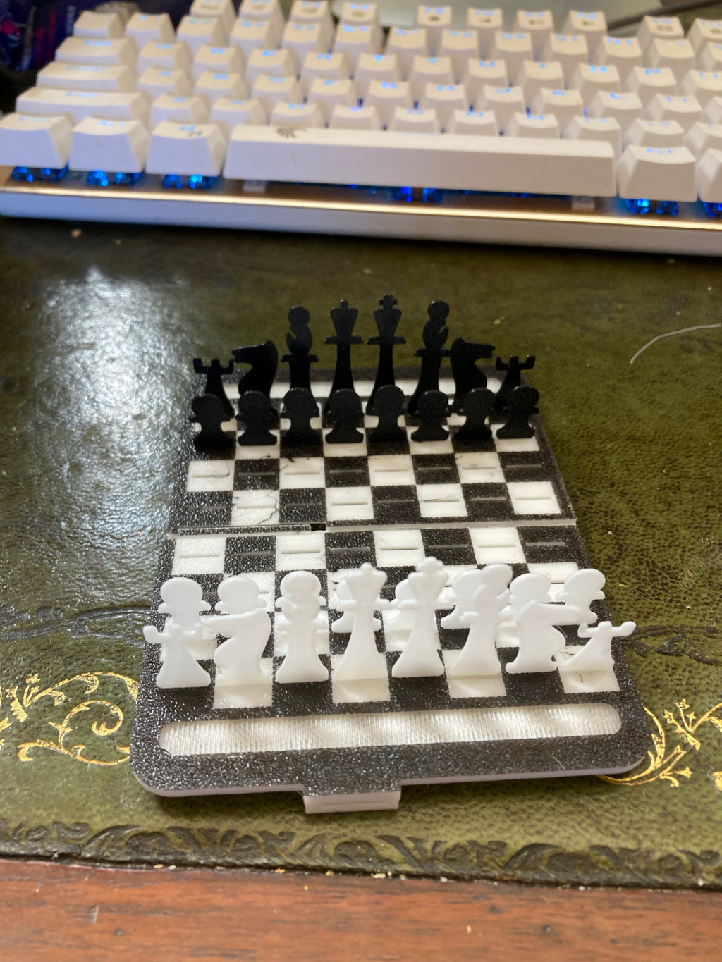 Credit Card Chess Set