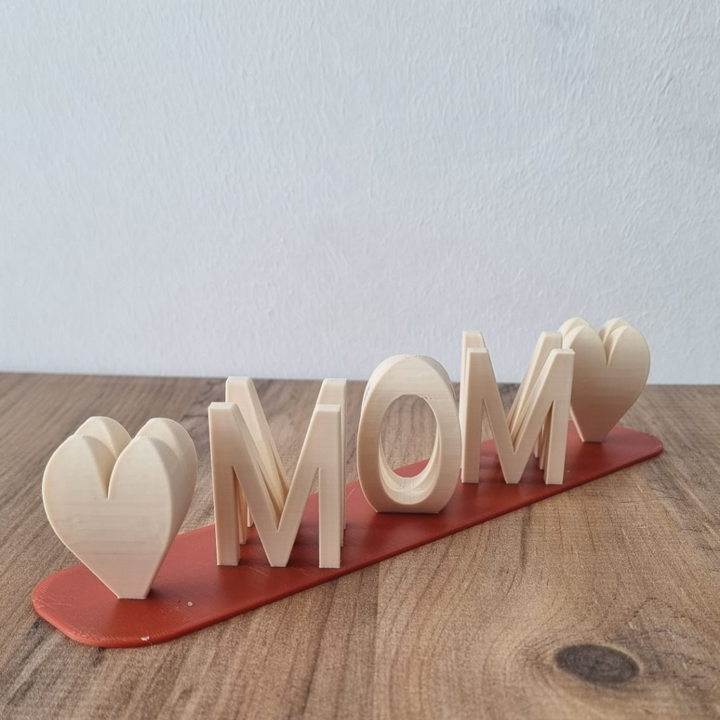 Mom Heart Sign - Digraph