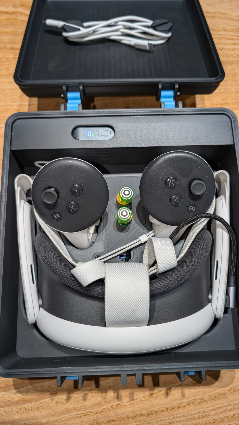 Meta Quest 3 Rugged Carry Case with Charging