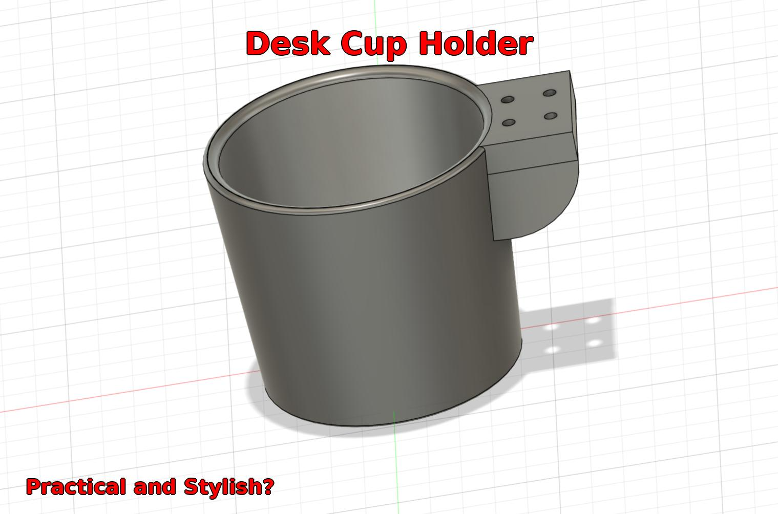 DESK CUP HOLDER - PORTA TAZZA DA SCRIVANIA