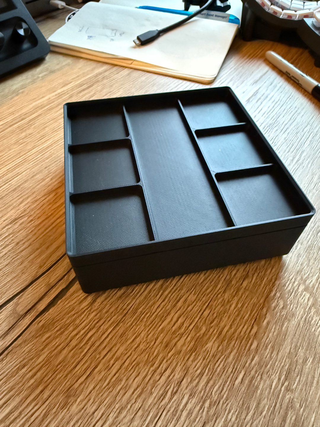 Gridfinity parts tray 3x3 1.5u