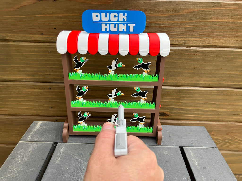 NES Zapper Keychain - functional BB shooter toy