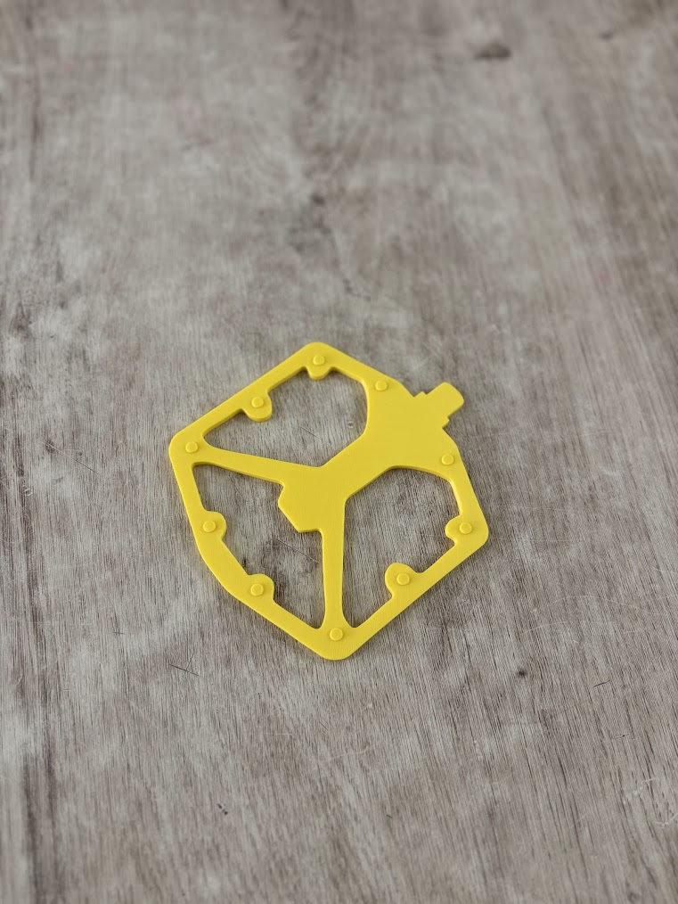 Bike pedal drink coaster