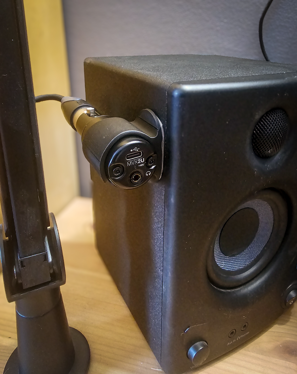Shure MVX2U holder ring