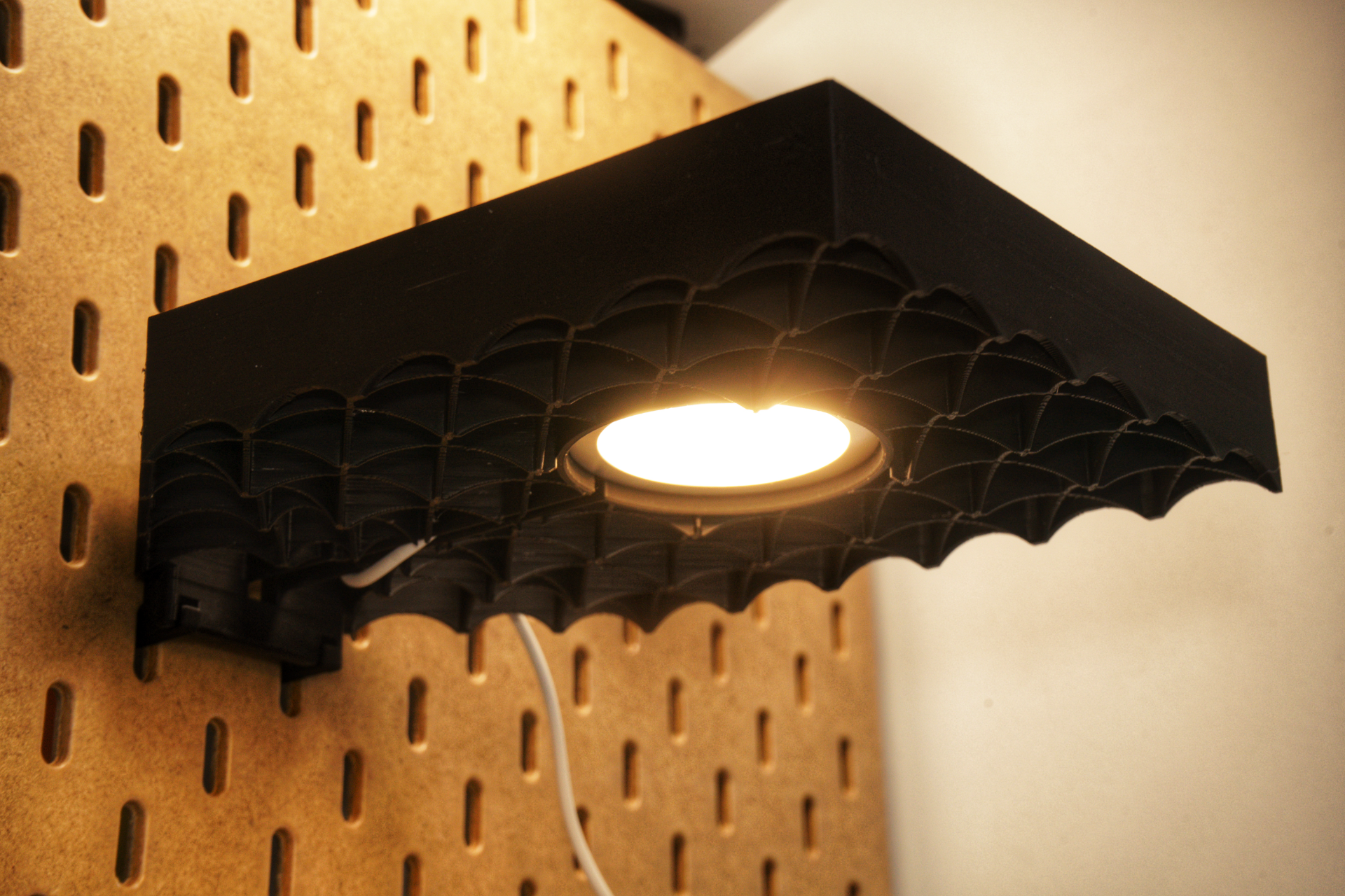 StarshipGridLamps in SKADIS_用于宜家斯考迪斯宜家星舰格栅灯_火箭灯
