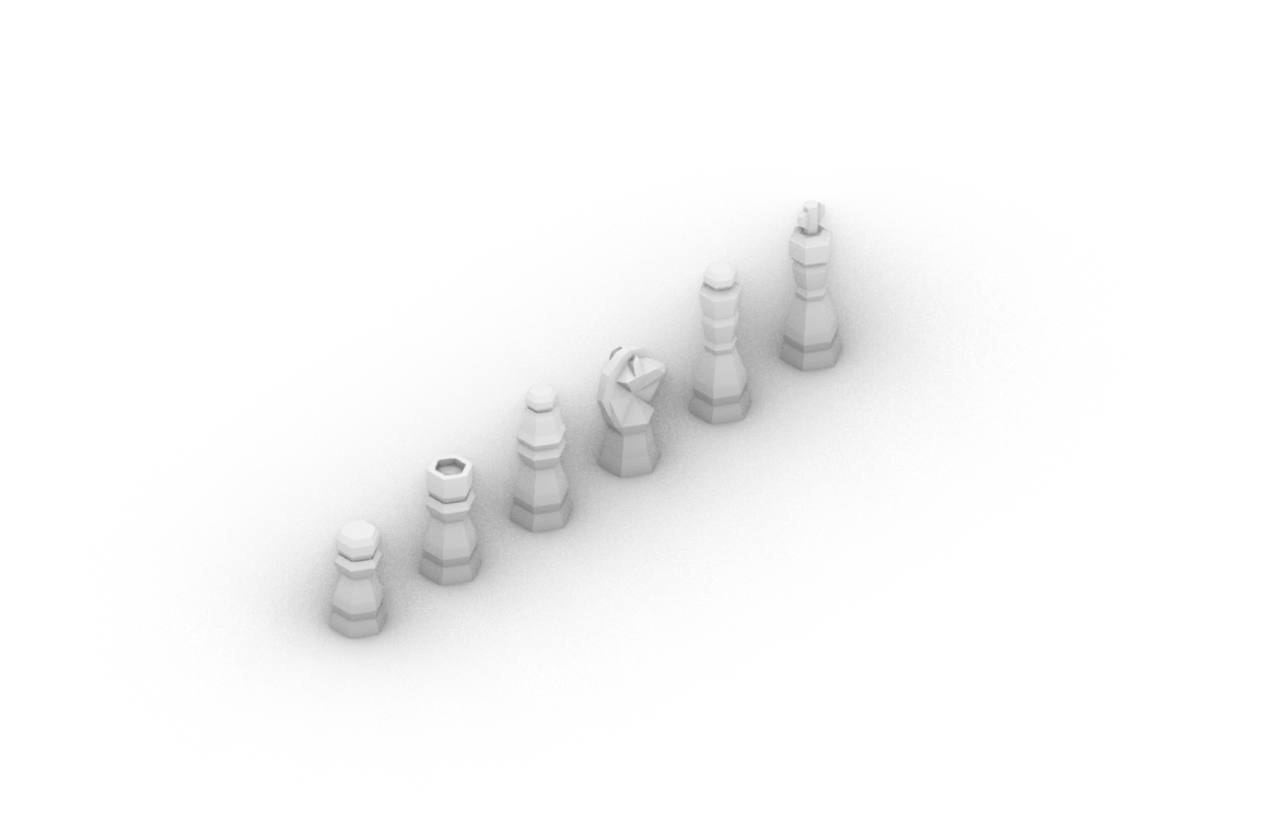 Polygon chess set
