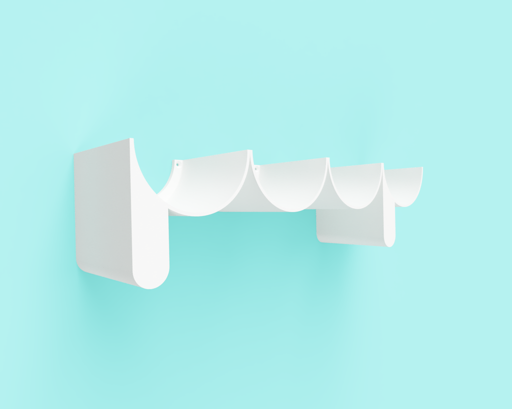 'Poop' toilet roll shelf